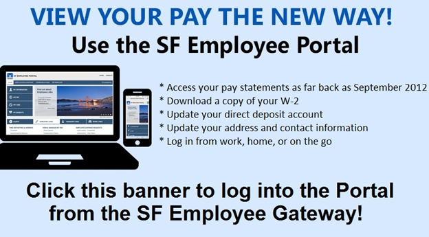 CCSF ePayroll – Online Pay Statements | Office of the Controller